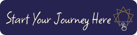 Text on a dark background that reads 'Start Your Journey Here' with a golden geometric star and a cursor icon.